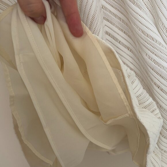 Rag & Bone White Basha Sleeveless Burnout Dress (size 12) - Picture 6 of 8